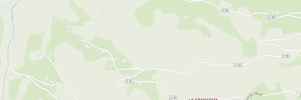Plan du 120 Che du Bochon à Queige