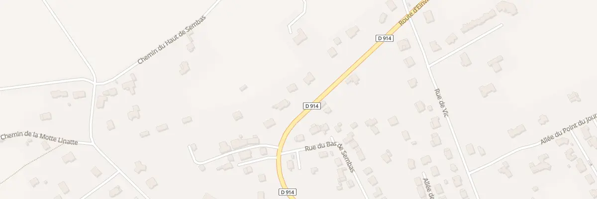 Plan du 67 Rte d’Einville à Lunéville