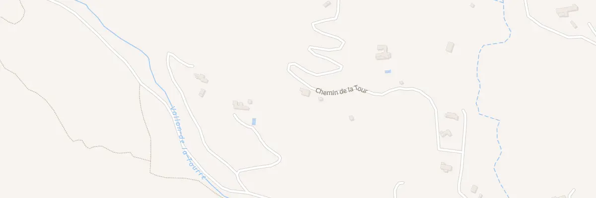 Plan du 893 Che de la Tour à Grimaud