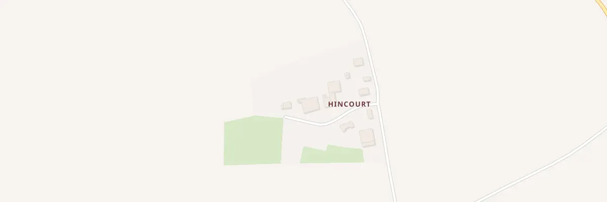 Plan du 12 Hameau de Hincourt à Athienville