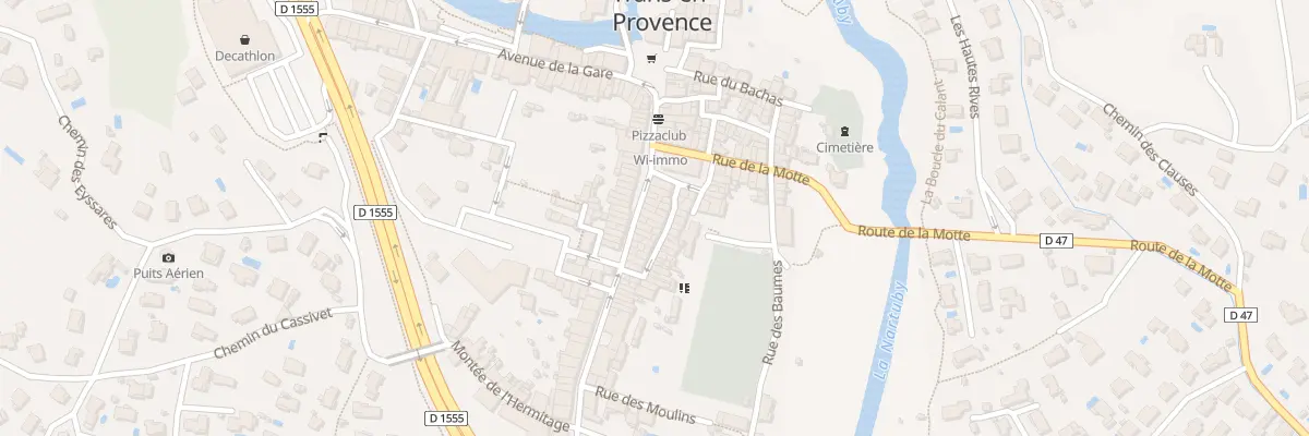 Plan du 19 Rue Nationale à Trans-en-Provence