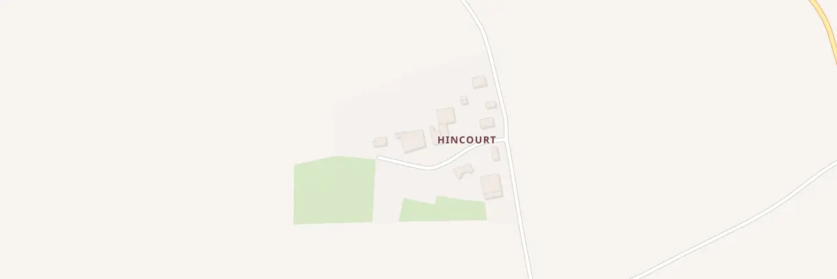 Plan du 10 Hameau de Hincourt à Athienville