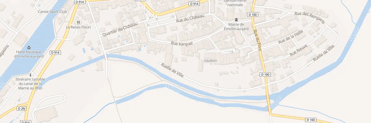 Plan du 34 Rue Karquel à Einville-au-Jard