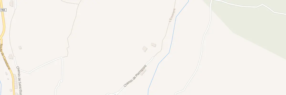 Plan du 5207 Che de Pierrepont à Montferrat