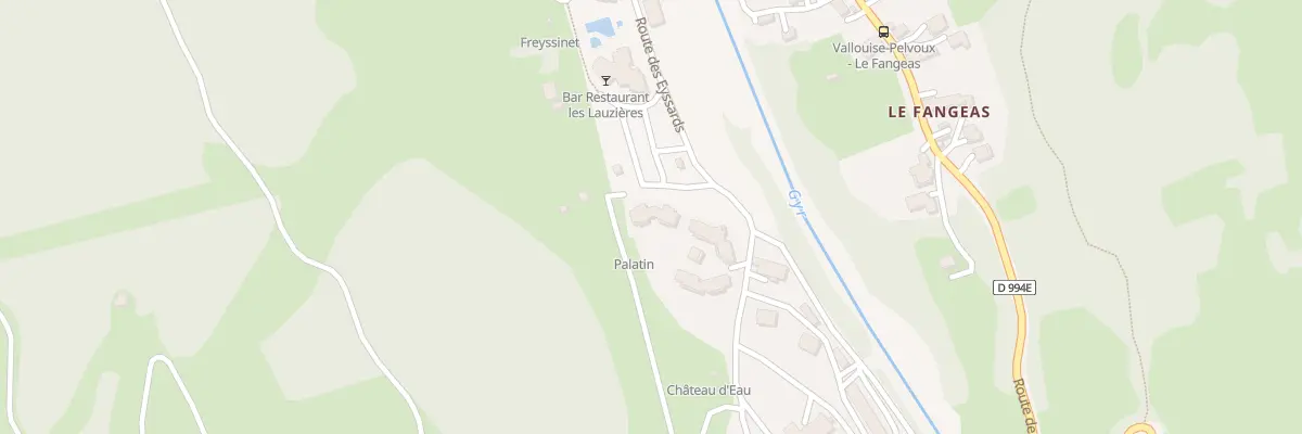 Plan du 368 Rte des Eyssards à Vallouise-Pelvoux