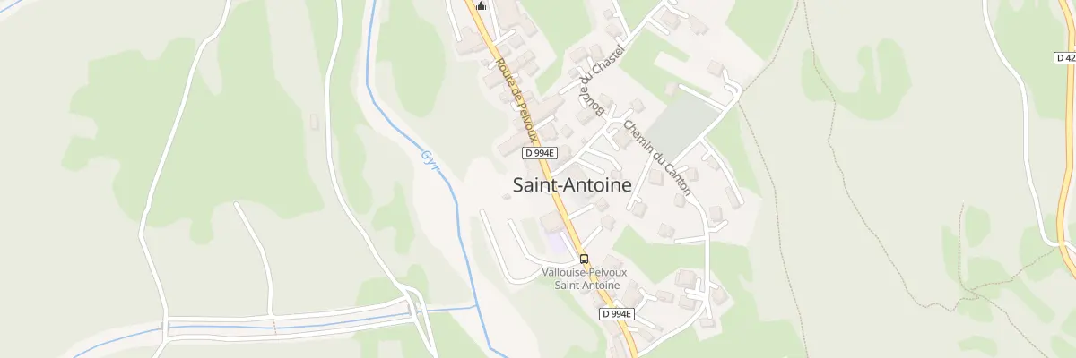 Plan du 2721 Rte de Pelvoux à Vallouise-Pelvoux