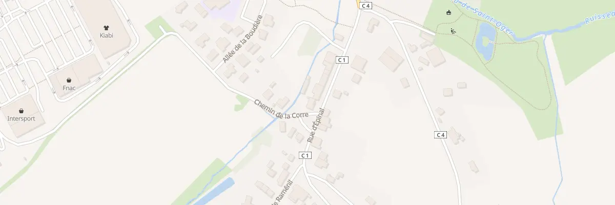 Plan du 12 Rue d’Epinal à Jeuxey