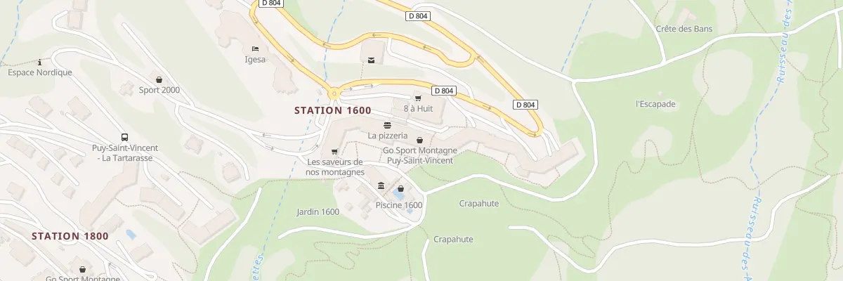 Plan du 104 Rue de la Voile à Puy-Saint-Vincent