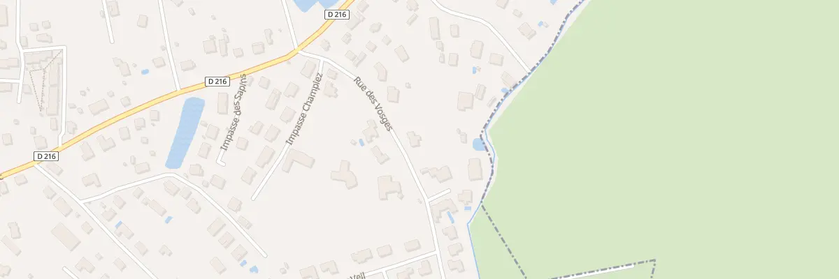 Plan du 14 Rue des Vosges à Magny-Vernois