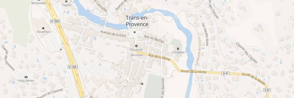Plan du 5 Rue de la Placette à Trans-en-Provence