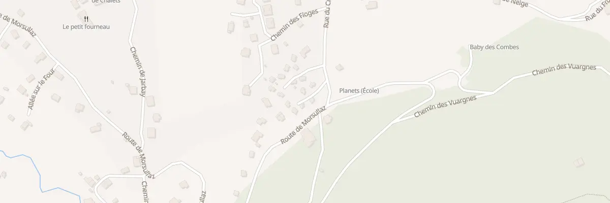 Plan du 570 Rue du Crezano à Mont-Saxonnex