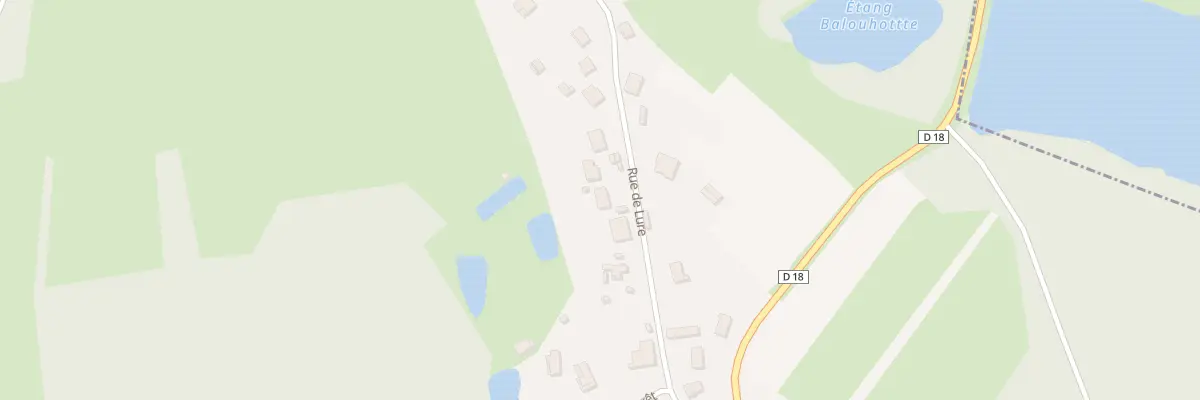 Plan du 25 Rue de Lure à Linexert