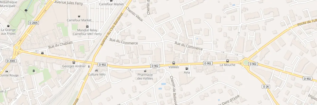 Plan du 4 Che Vieux à Thonon-les-Bains