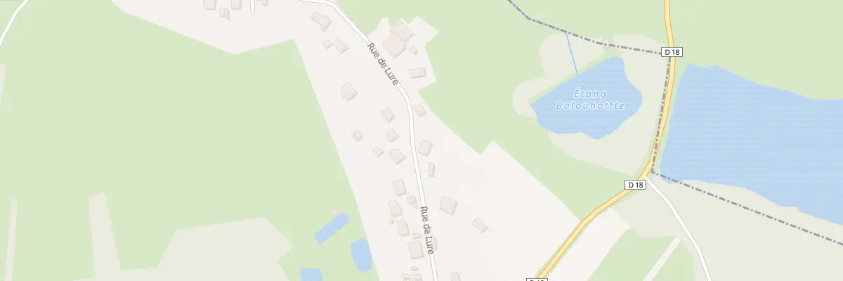 Plan du 18 Rue de Lure à Linexert