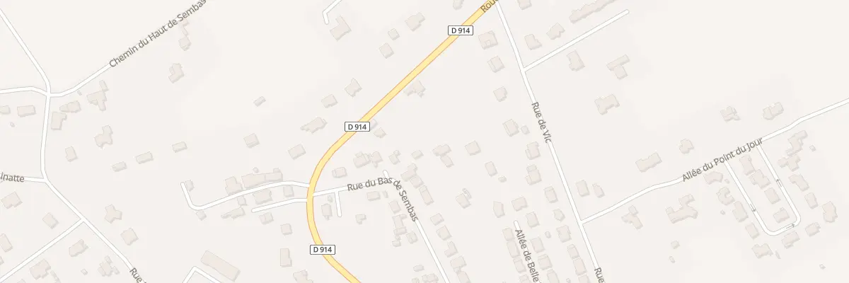 Plan du 66 Rue du Bas de Sembas à Lunéville