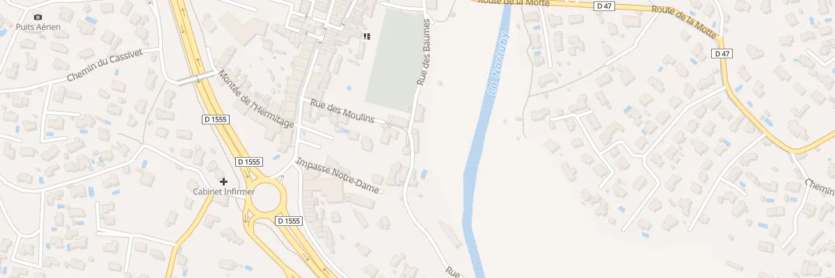 Plan du 9000 Rue des Baumes à Trans-en-Provence