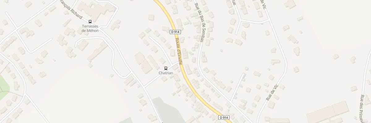 Plan du 21 Rue du Bas de Sembas à Lunéville