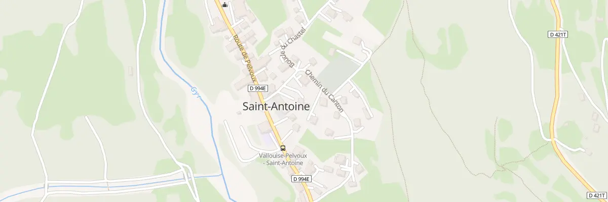 Plan du 34 Rte du Cimetiere à Vallouise-Pelvoux