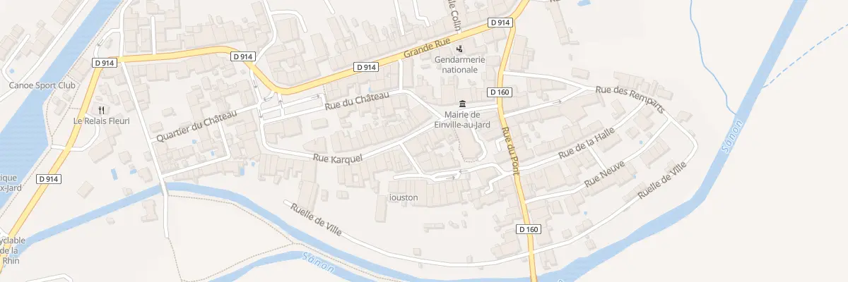 Plan du 14 Rue Karquel à Einville-au-Jard