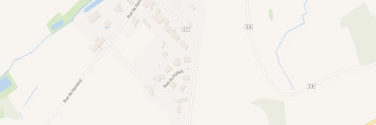 Plan du 2 Rue du Paquis à Jeuxey