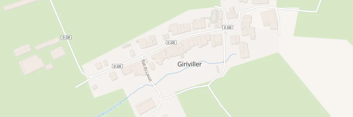 Plan du 15 Rue des Trois Fontaines à Giriviller