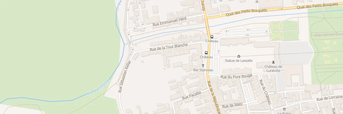 Plan du 15B Rue de la Tour Blanche à Lunéville