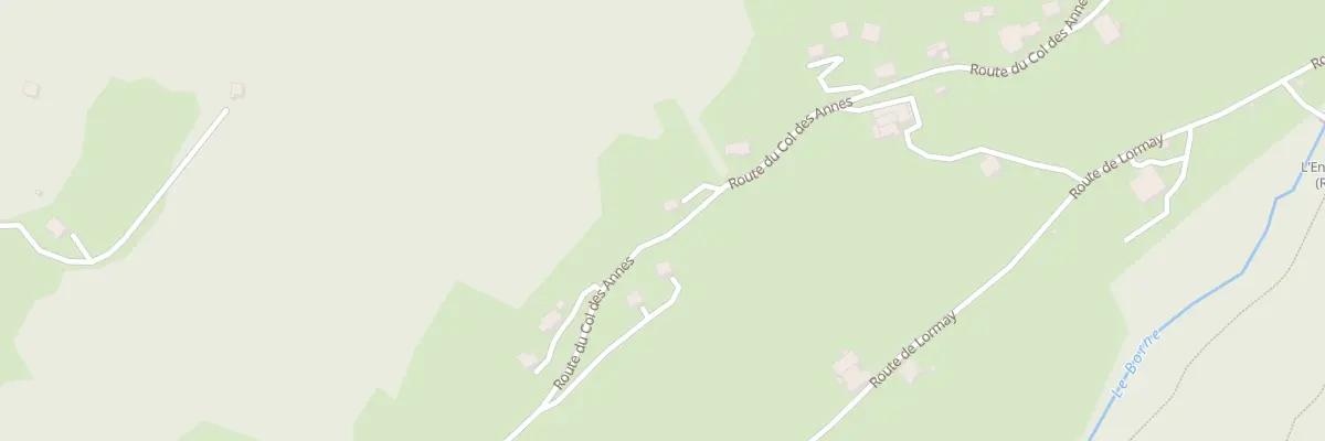 Plan du 405 Rte du Col des Annes au Grand-Bornand