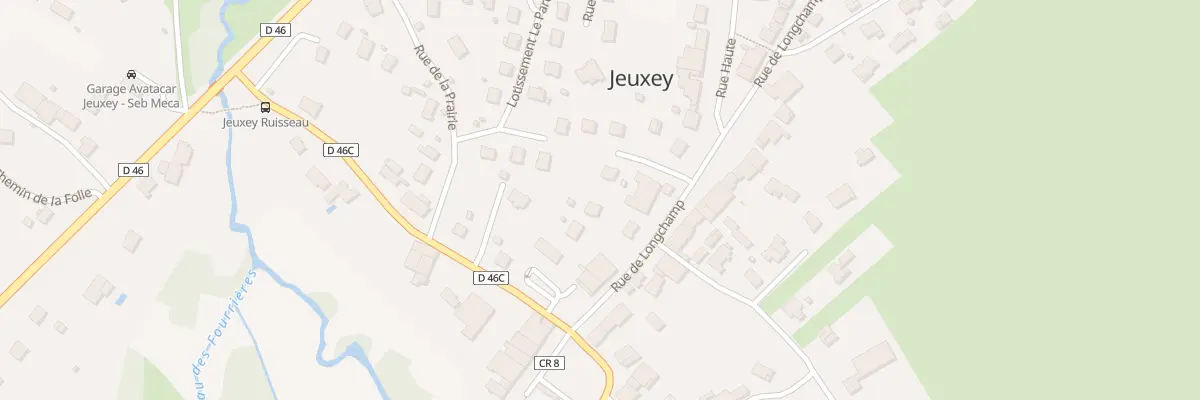 Plan du 5002 Imp de Longcham à Jeuxey