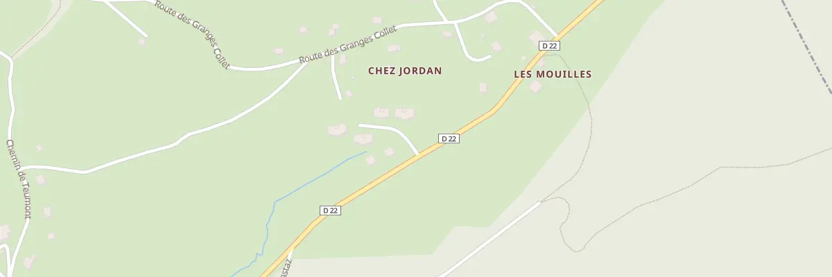 Plan du 85 Résidence des Neiges à Habère-Poche