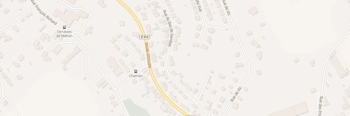 Plan du 28 Rue du Bas de Sembas à Lunéville