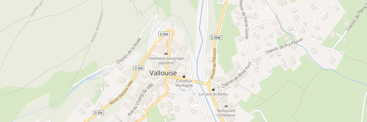 Plan du 5065 Ville Vallouise à Vallouise-Pelvoux