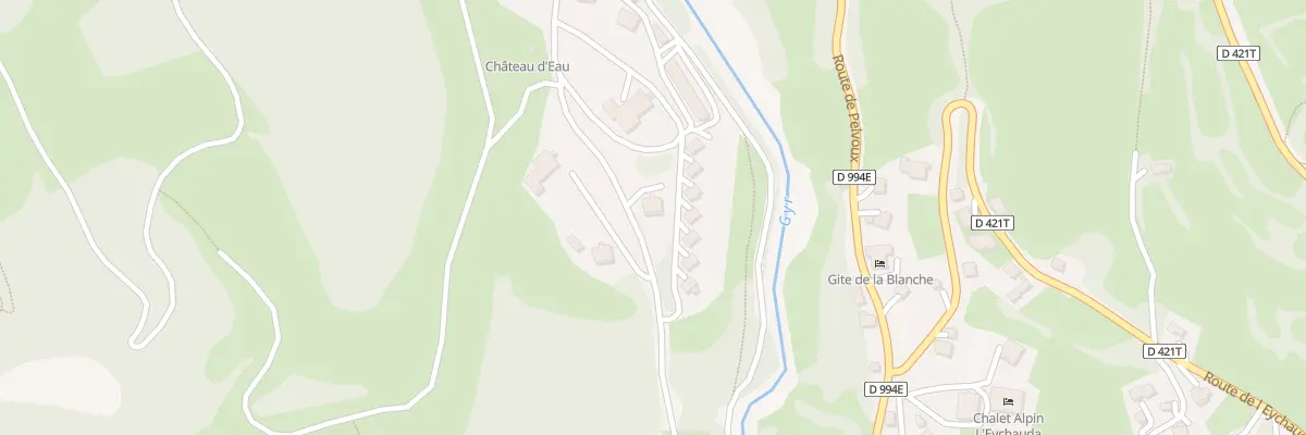 Plan du 675 Rte des Eyssards à Vallouise-Pelvoux