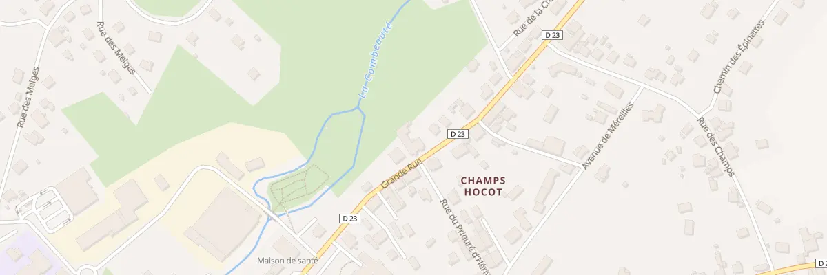 Plan du 36 Grande Rue au Val-d’Ajol