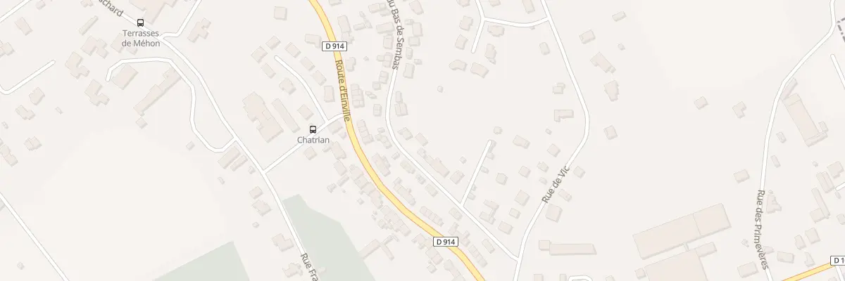 Plan du 18 Rue du Bas de Sembas à Lunéville