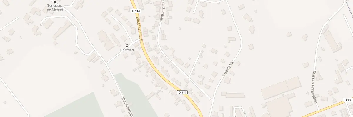 Plan du 14 Rue du Bas de Sembas à Lunéville