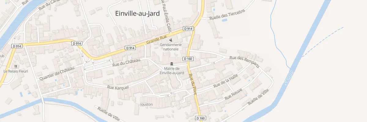 Plan du 1B Rue Karquel à Einville-au-Jard