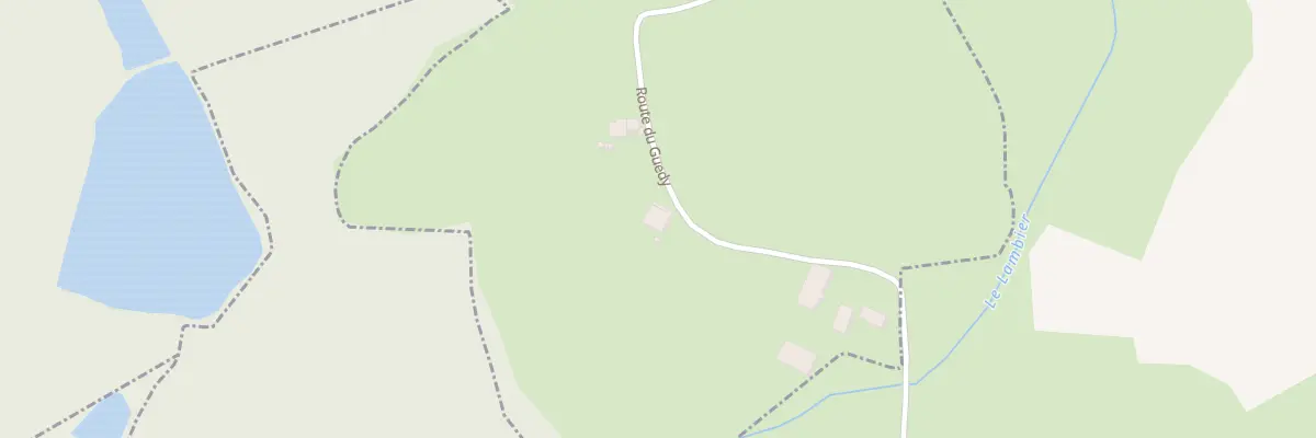 Plan du 4 Rte du Guedy à La Corbière