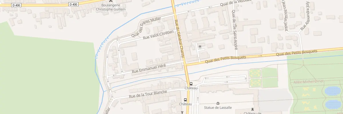 Plan du 2 Rue Here à Lunéville