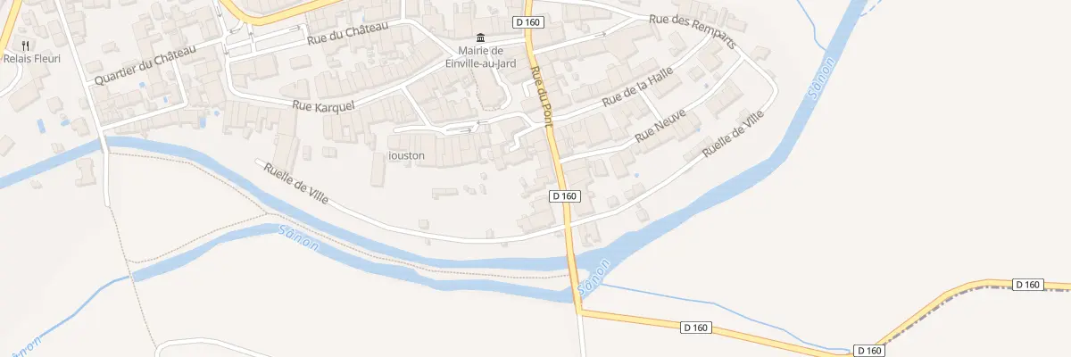 Plan du 23 Rue du Pont à Einville-au-Jard