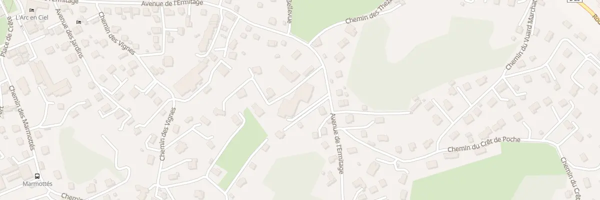 Plan du 41 Av de l’Ermitage à Thonon-les-Bains