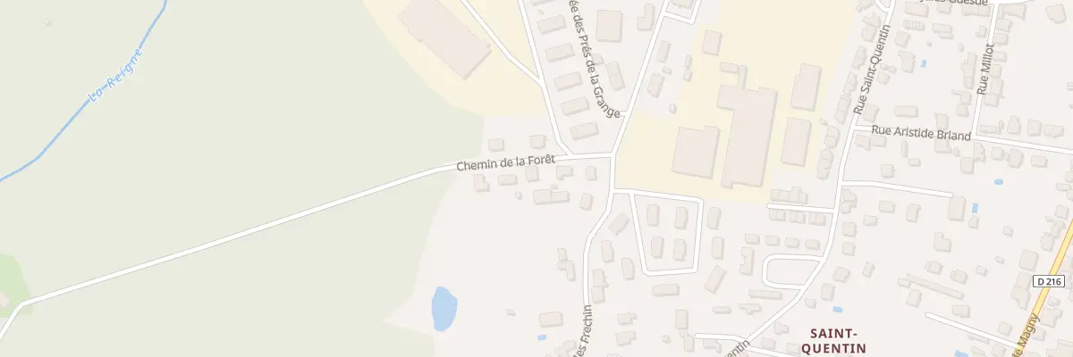 Plan du 3 Che de la Forêt à Lure