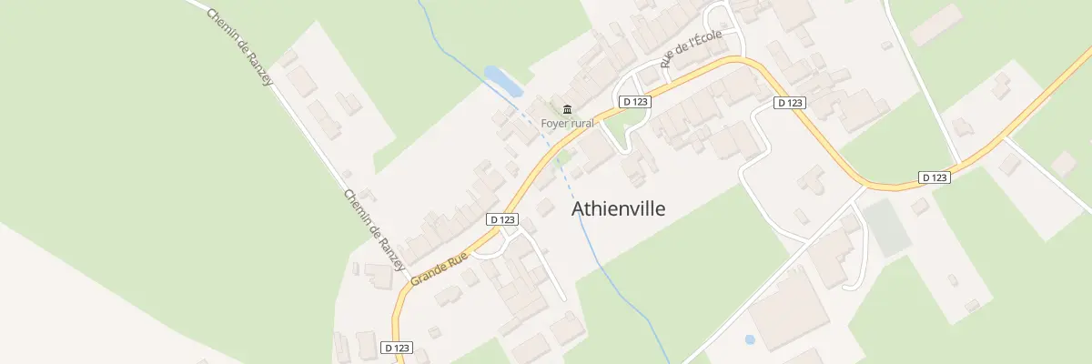 Plan du 23 Grande Rue à Athienville