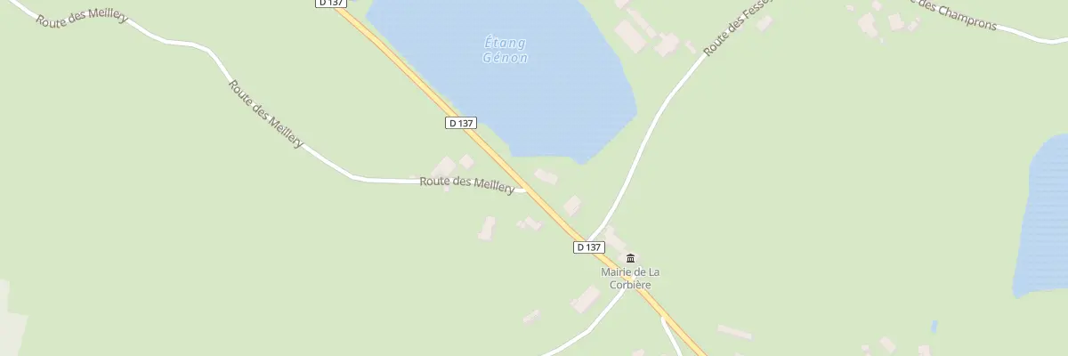 Plan du 5 Rte de la Mairie à La Corbière