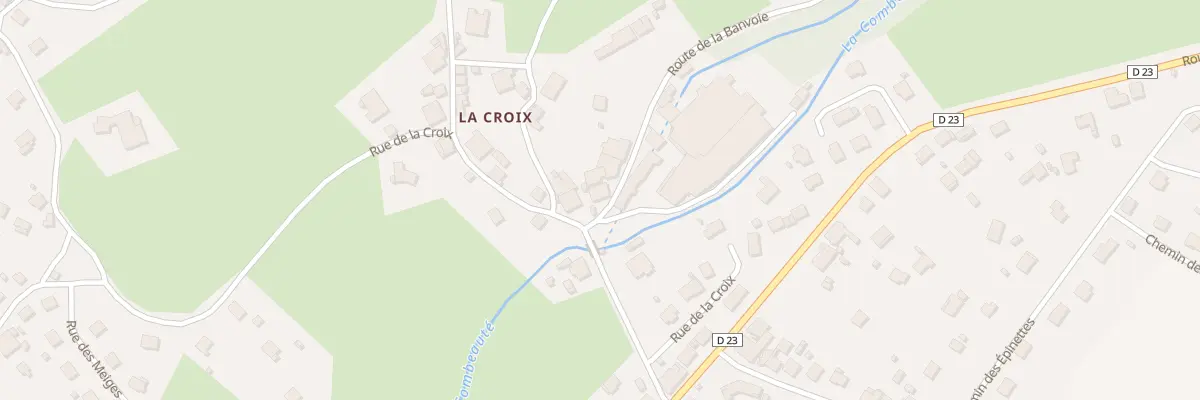 Plan du 1 Rte de la Banvoie au Val-d’Ajol