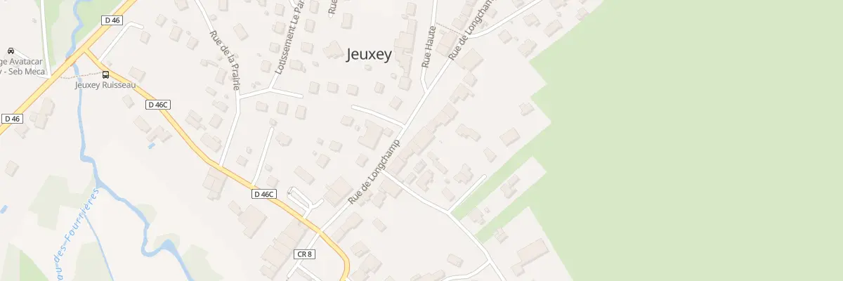 Plan du 16 Rue de Longchamp à Jeuxey