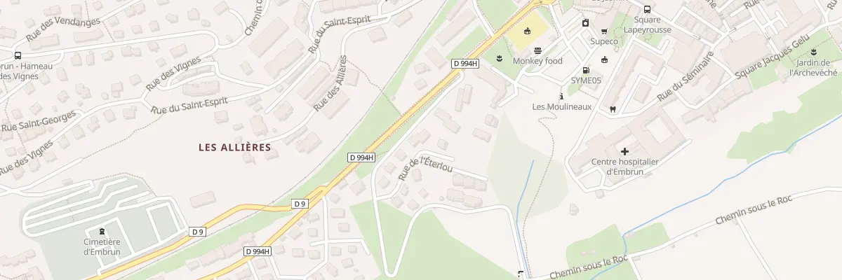 Plan du 5 Rue de l’Eterlou à Embrun