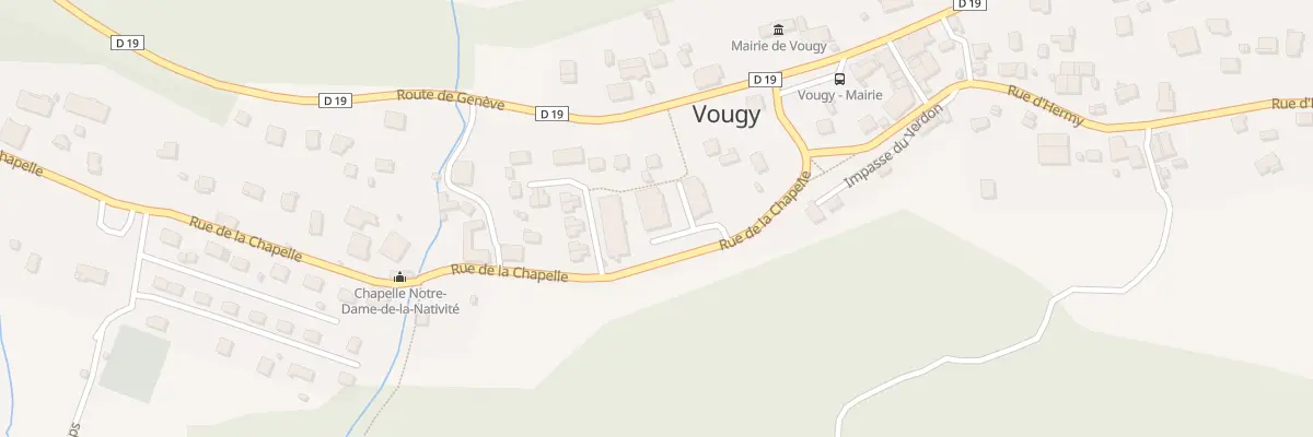 Plan du 140 Rue de la Chapelle à Vougy