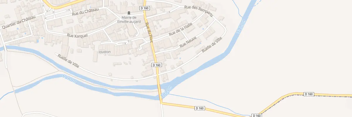 Plan du 5 Rue Neuve à Einville-au-Jard
