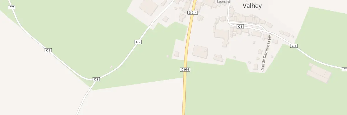 Plan du 1B Grande Rue à Valhey