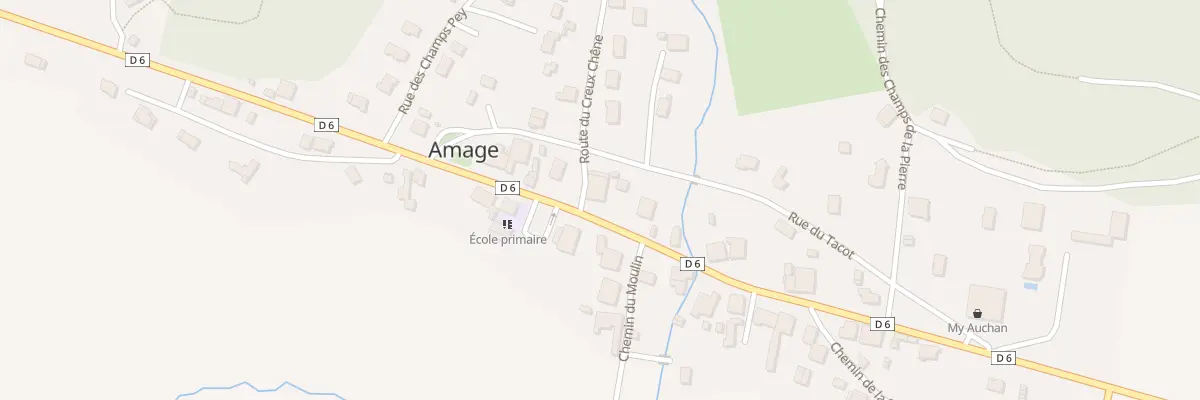 Plan du 35 Rue des Trois Fontaines à Amage